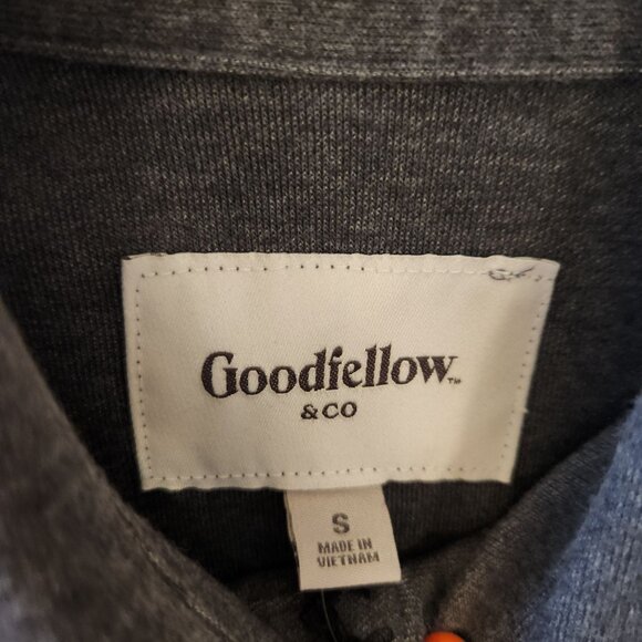 Goodfellow & Co Men's Knit Shirt Jacket Charcoal Gray S NWT - Picture 5 of 10
